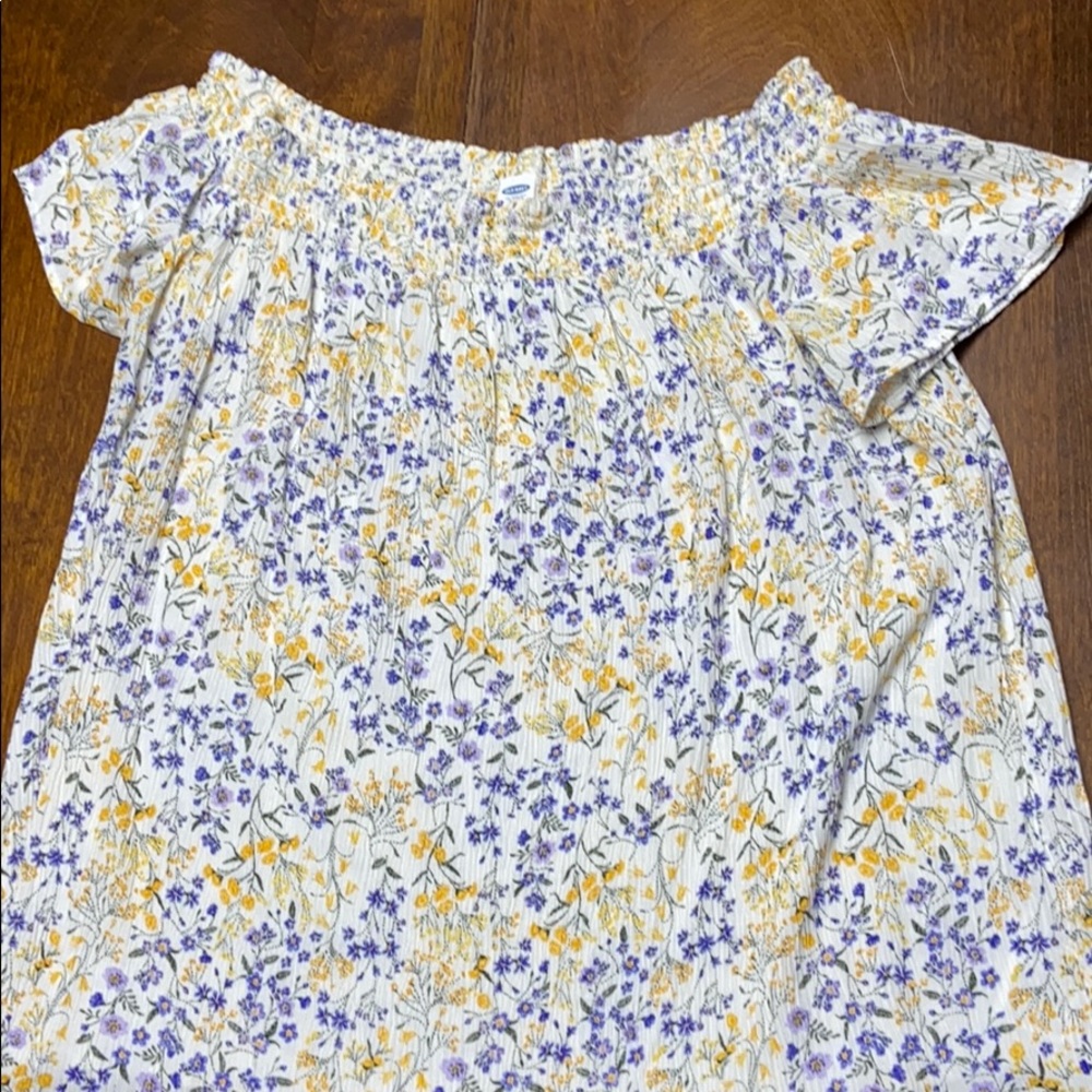 Off the Shoulder Floral Top